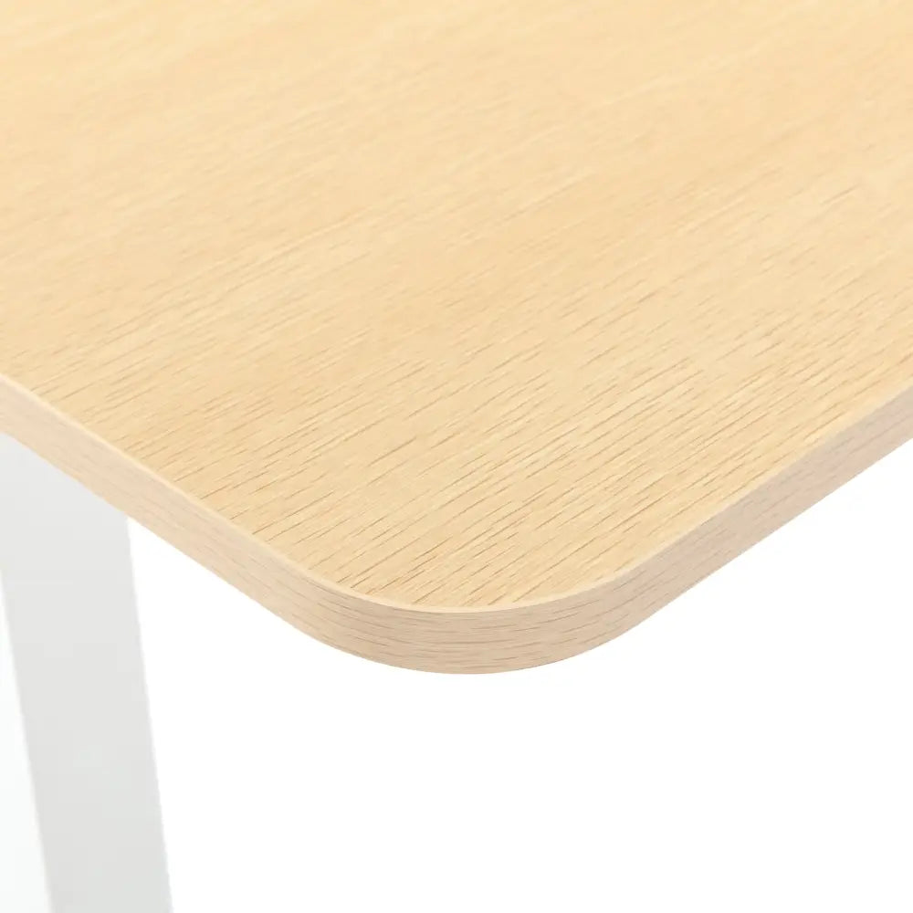 1.2m Sit and Stand Desk – Adjustable Height Natural Finish - Furniture > Office