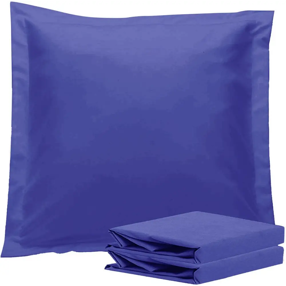 1000TC Premium Ultra Soft European Pillowcases 2-Pack Royal Blue - Home & Garden > Bedding > Pillowcases
