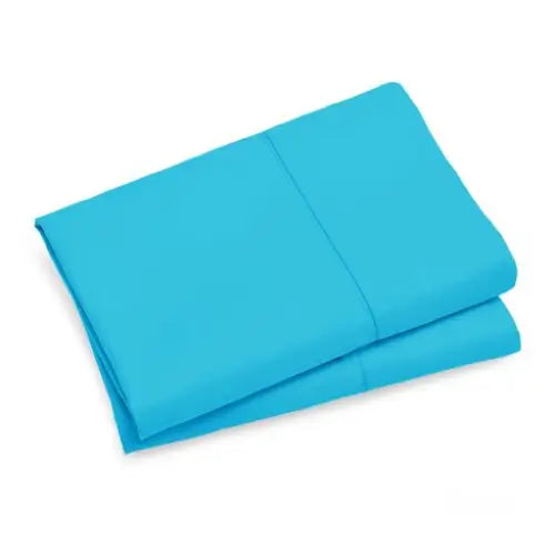 1000TC Premium Ultra Soft Standrad size Pillowcases 2-Pack - Light Blue - Home & Garden > Bedding > Pillowcases