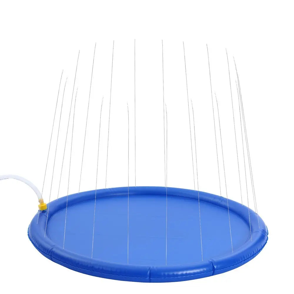 100cm Pet Sprinkler Water Splash Pad Dog/Cat Cooling Pond/Outdoor Toy - Home & Garden > Pool & Accessories > Pool Toys