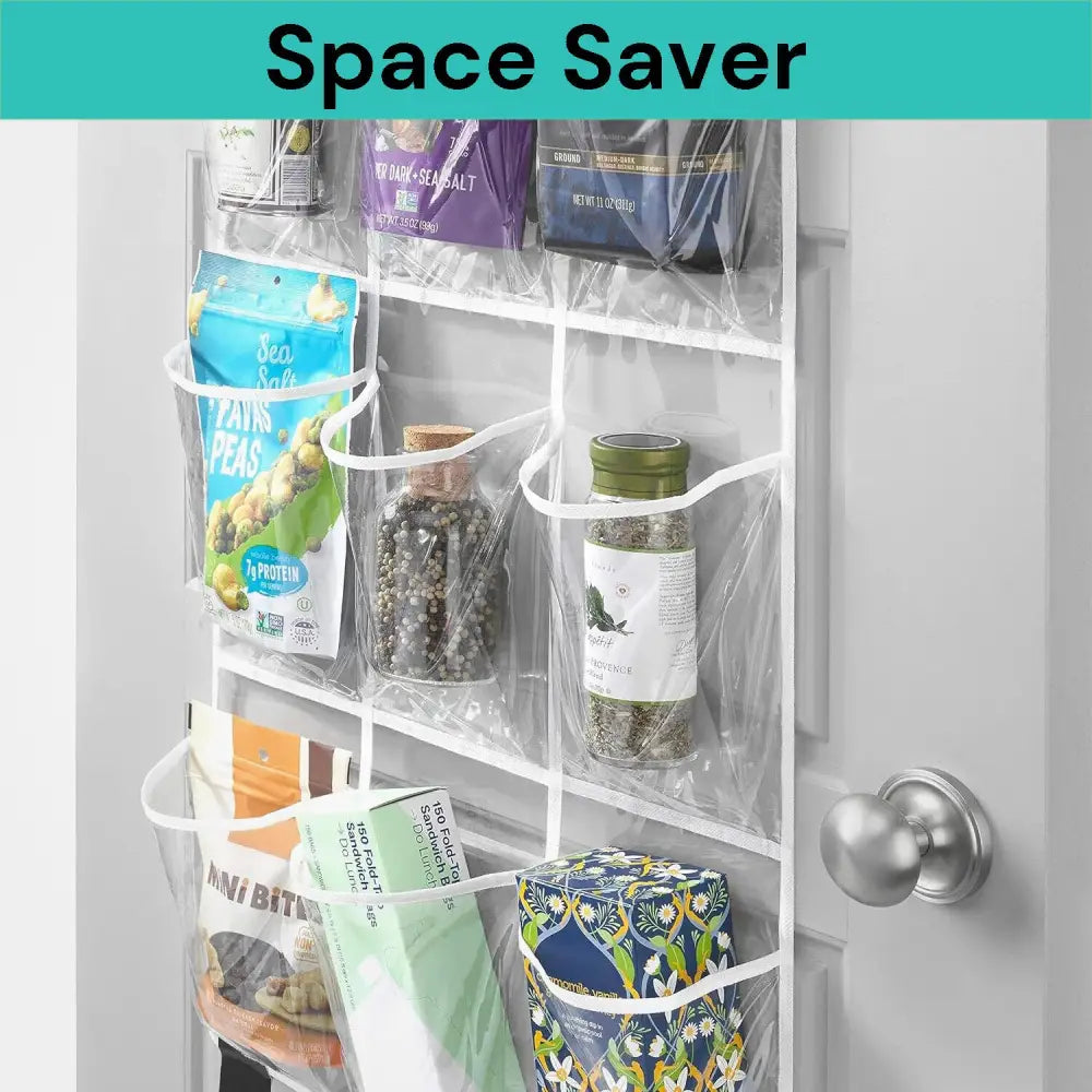 15 Pockets Over The Door Rack Hanging Kitchen Organizer Pantry Organizer Shoe Storage - Home & Garden > Storage