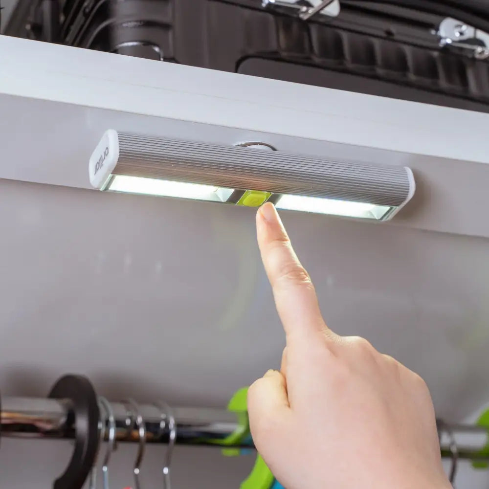 200 Lumens Wireless Stick-on Anywhere Battery Operated Cabinet LED Light - Home & Garden > Lighting > Night Lights &