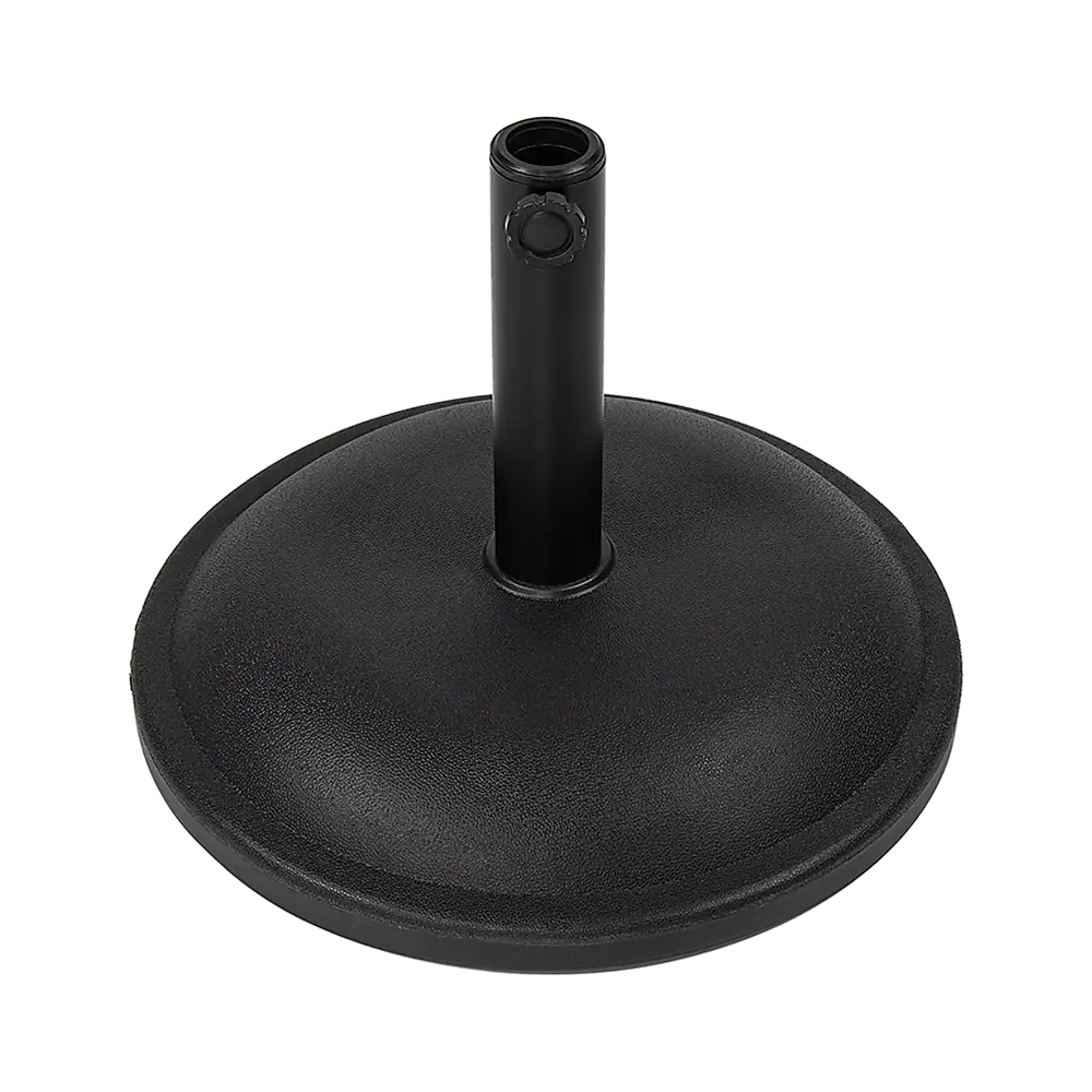 20kg Patio Sun Umbrella Base Durable Parasol Garden Stand Cement Round - Home & Garden > Shading