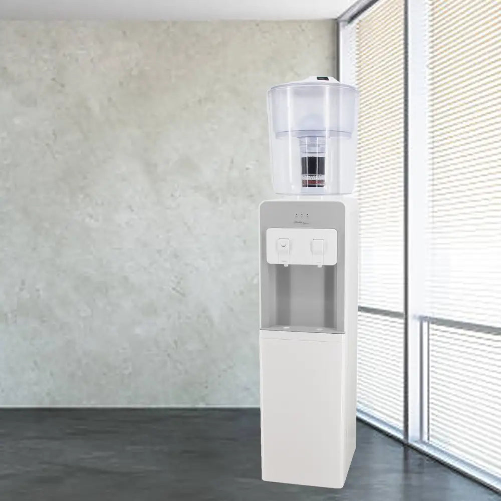 20L Dual Tap Stand Cooler Dispenser Chiller Cooling Cold w/Water Filter - Appliances > Kitchen Appliances > Water