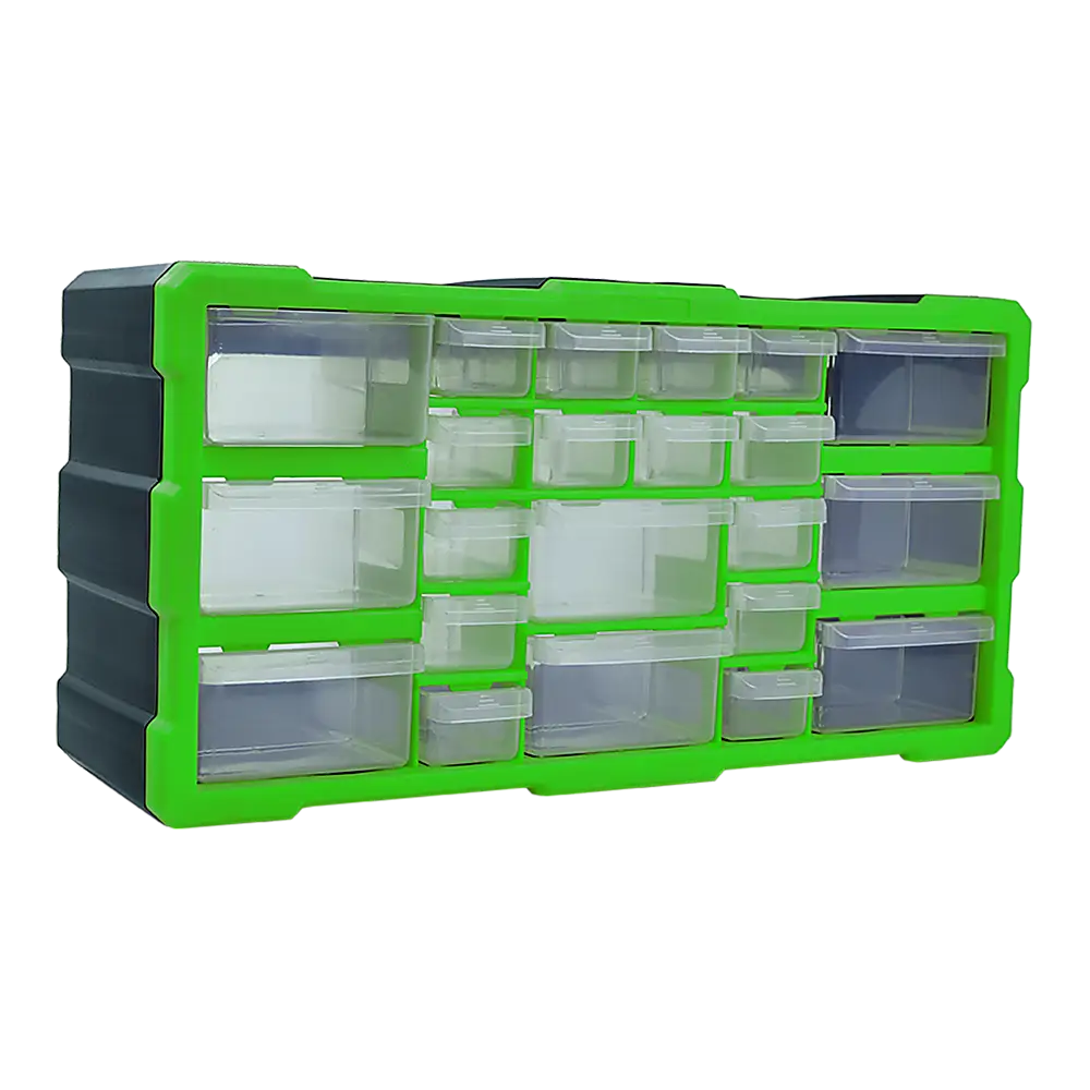 22 Multi Drawer Parts Storage Cabinet Unit Organiser Home Garage Tool Box - Furniture > Office