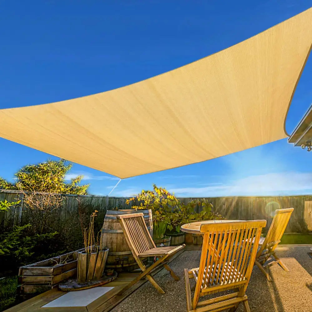 2m x 3m Rectangle Sun Shade Sails for Patios Sun UV Outdoor Canopy Backyard Sunshades - Home & Garden > Shading >