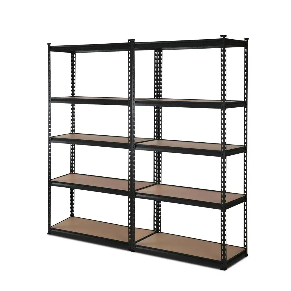 2x1.5M Warehouse Shelving Racking Storage Garage Steel Metal Shelves Rack - Home & Garden > Storage