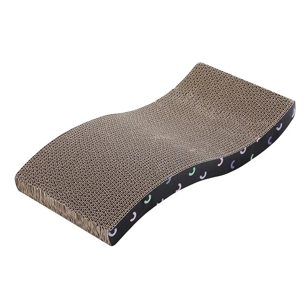 3 x Kitten Cat Scratch Pad Corrugated Card Board Toy Play Best Scratcher Mat - Pet Care > Cat Supplies > Cat Scratchers