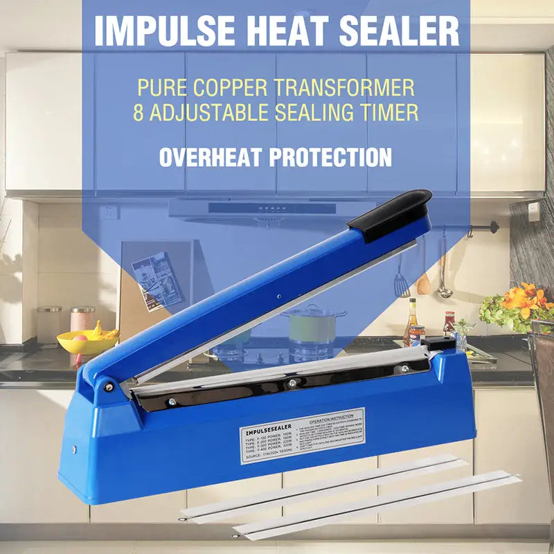300mm Impulse Heat Sealer Sealing SAA Machine Electric Plastic Poly Bag - Home & Garden > Kitchenware