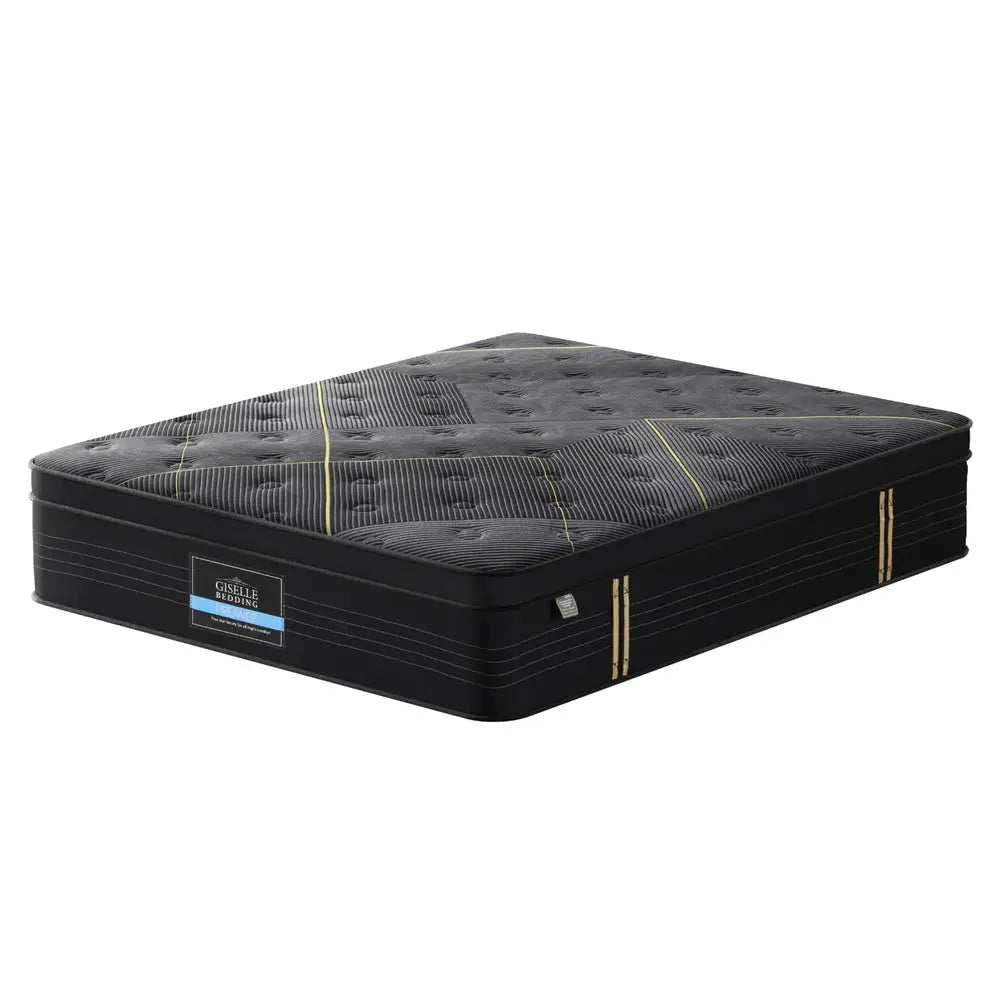 35cm Giselle Mattress Queen Bed Bamboo Pocket Firm Foam - Furniture > Mattresses > Queen Mattress