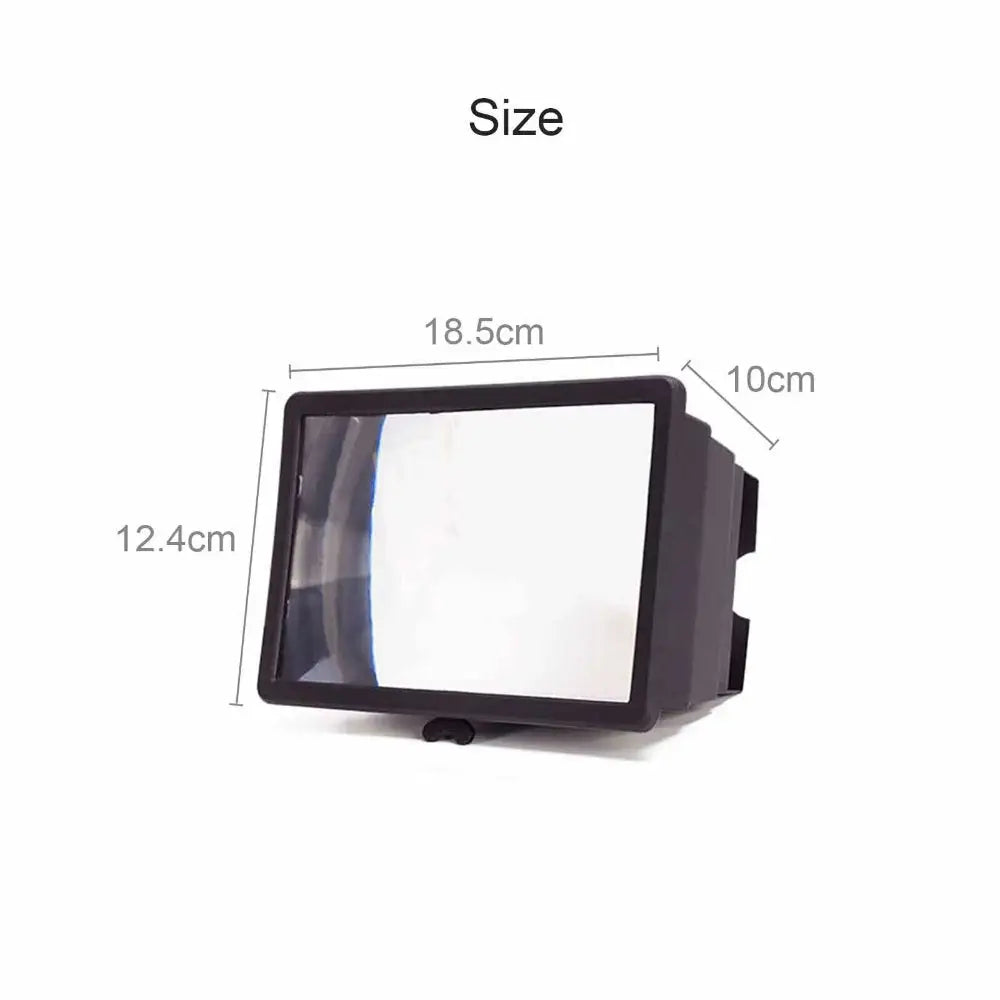 3D Mobile Phone Screen Magnifier 12’’ HD Video Amplifier for Smartphone Stand - Home & Garden > Home & Garden Others