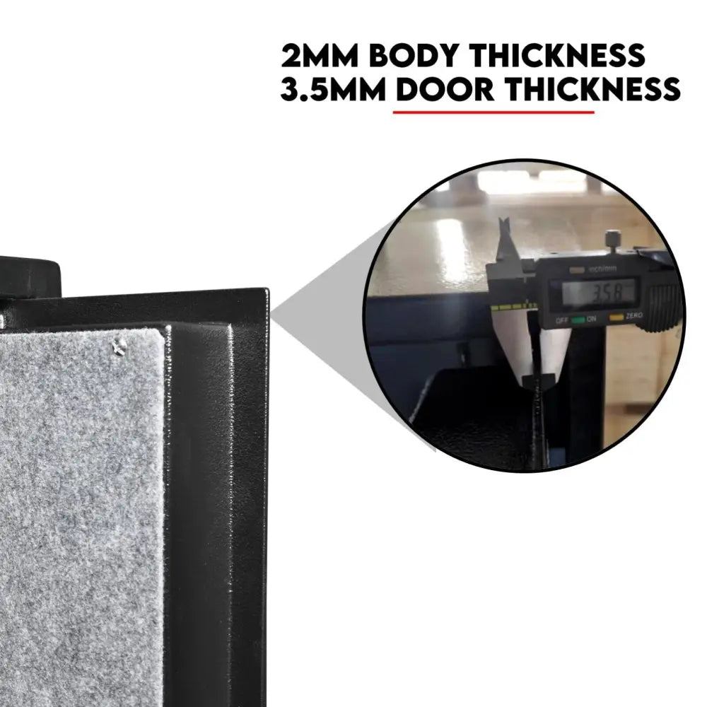 4 Rifle Gun Safe Iron Heavy Duty Firearm Security Digital Lockbox Premium CAT A + B - Home & Garden > Storage