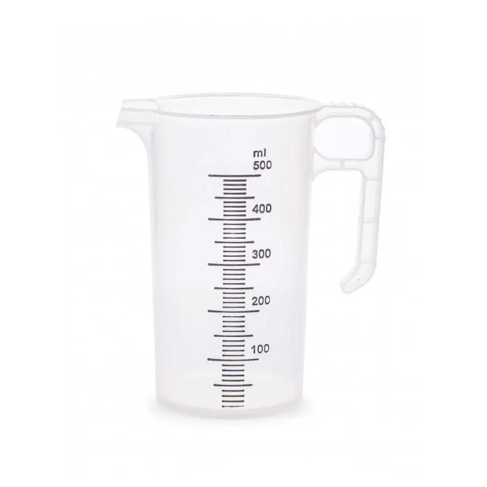500ml Measuring Jug Heavy Duty Clear Plastic Propylene BPA 5 Food Grade Pro-Jug - Home & Garden > Kitchenware