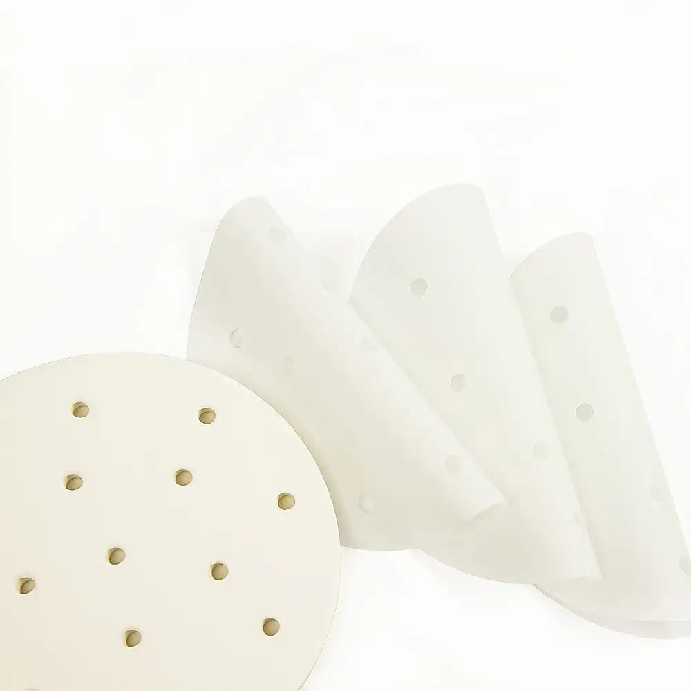 500pcs Patty Paper Baking Burger Wax Discs Nonstick BBQ Burger Paper 13cm - Home & Garden > Kitchenware
