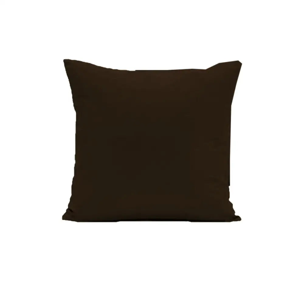 500TC Egyptian Cotton European Pillowcase Chocolate - Home & Garden > Bedding > Pillowcases