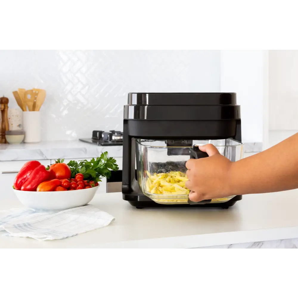 6.5L Glass Digital Air Fryer Oven 1200W >200°C Easy Cleaning - Appliances > Kitchen Appliances