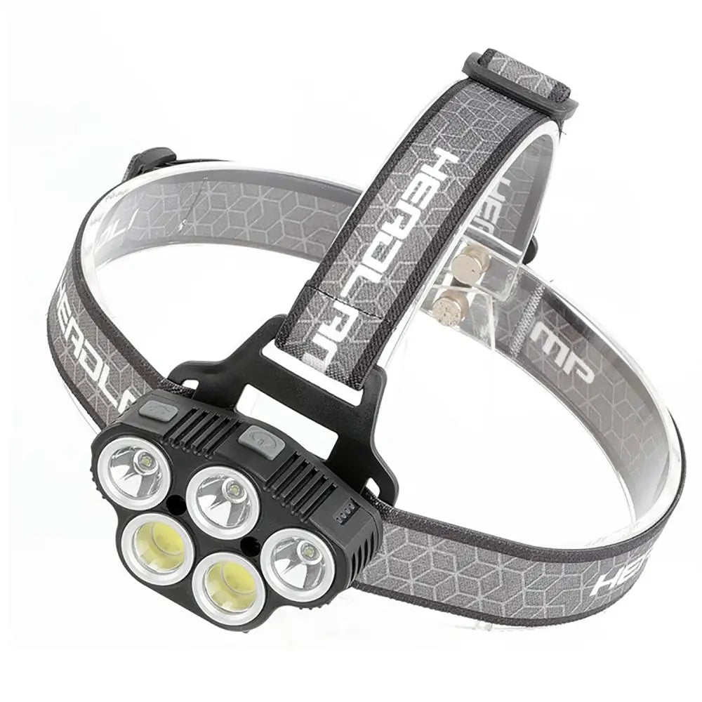 6 Modes LED Head Torch Induction Headlight Camping COB Infrared Strong Lights - Home & Garden > Lighting