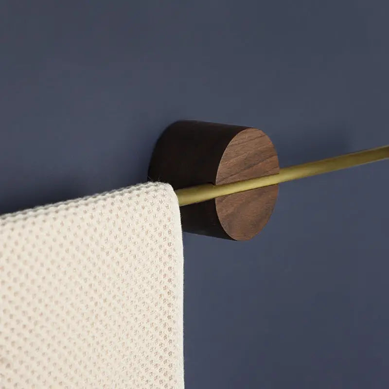 60CM Brushed Golden Brass Towel Bar Bathroom Kitchen Hand Towel Rack Holder Hanger - Home & Garden > Kitchenware