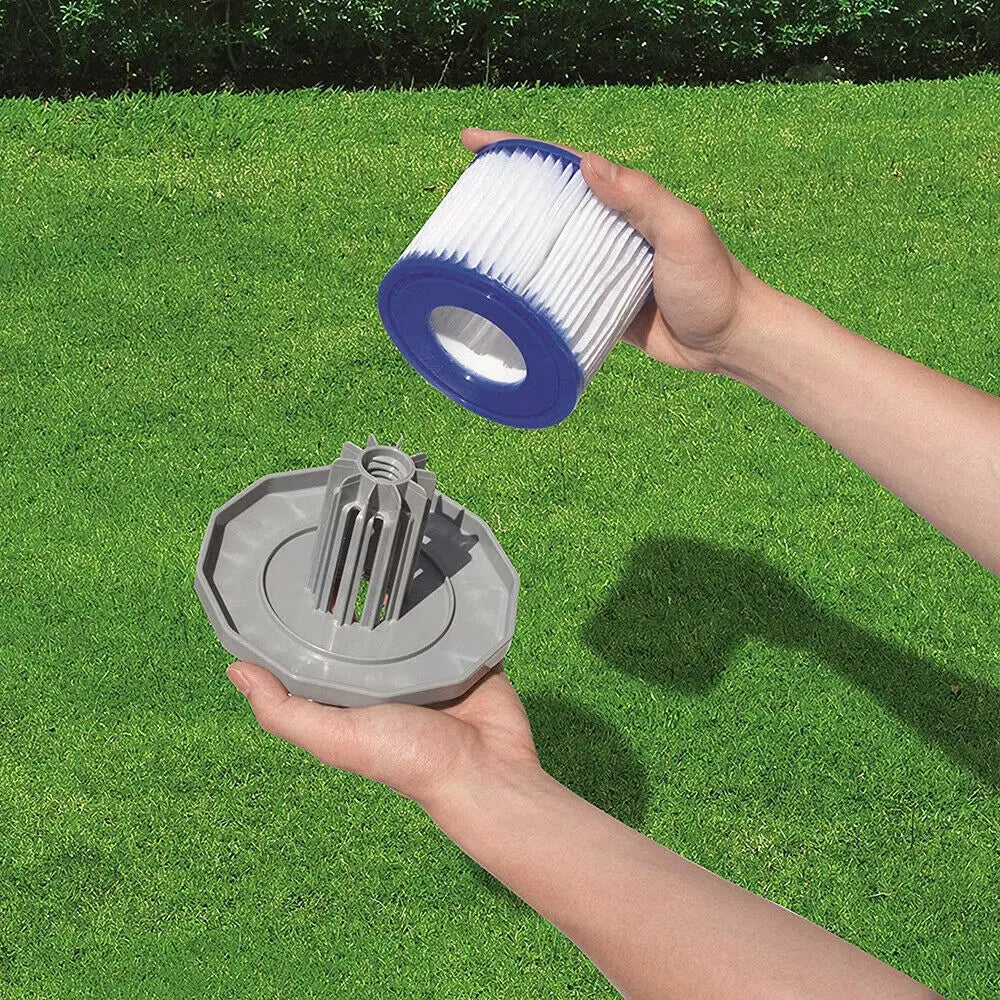 8PCS Replacement Bestway VI Filter Cartridge Inflatable Lay-Z-Spa Filters 58323 - Home & Garden > Pool & Accessories