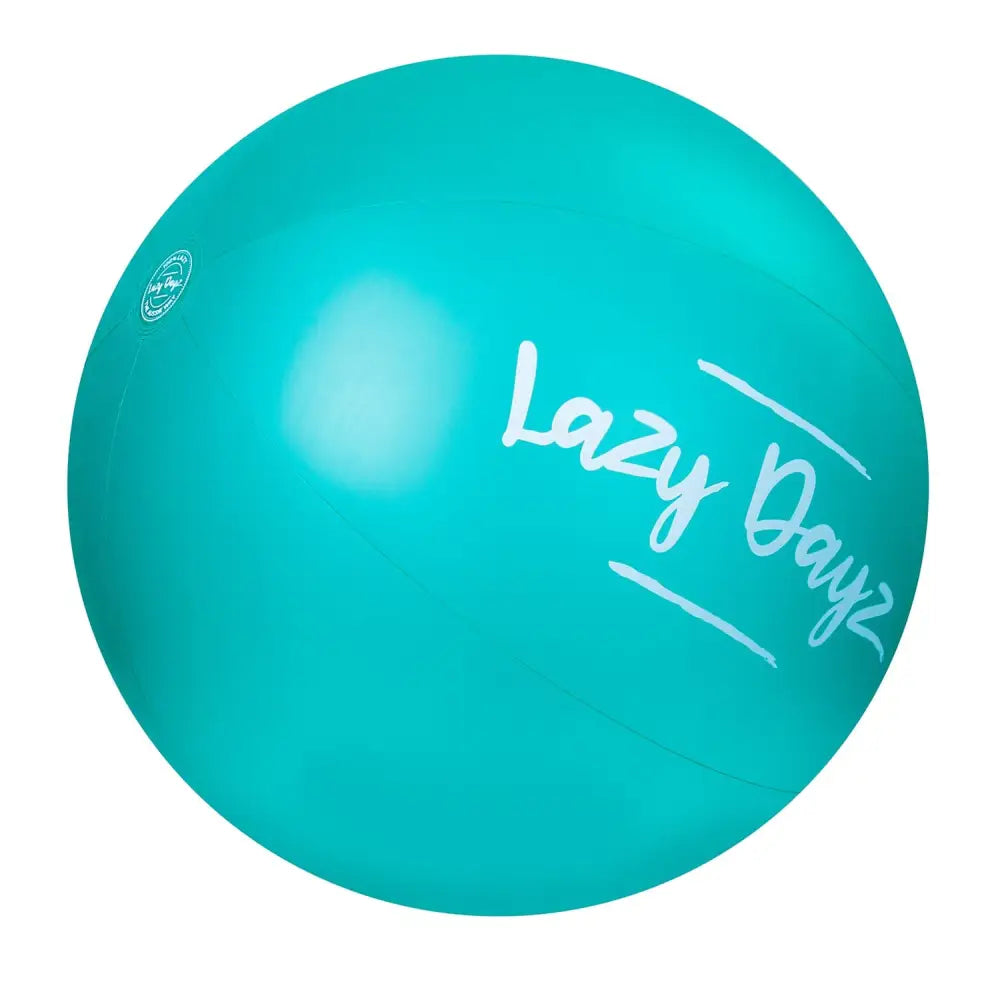 90cm Lazy Dayz Inflatable Jumbo Beach Ball - Teal - Home & Garden > Pool & Accessories > Pool Toys & Inflatables