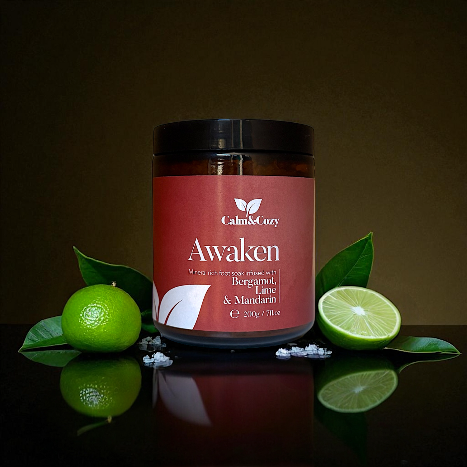 Awaken Magnesium Foot Soak – Citrus Aromatherapy for Tired Feet, Soft Skin & Natural Energy