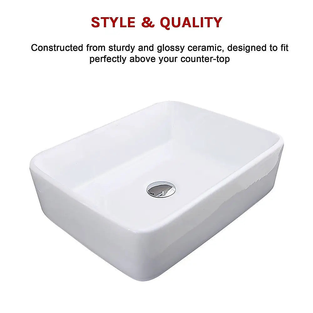 Above Counter Bathroom Vanity Square Basin - Furniture > Bathroom > Sinks