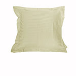Accessorize 325TC One of Stripe Euro Pillowcase Ecru - Home & Garden > Bedding > Pillowcases