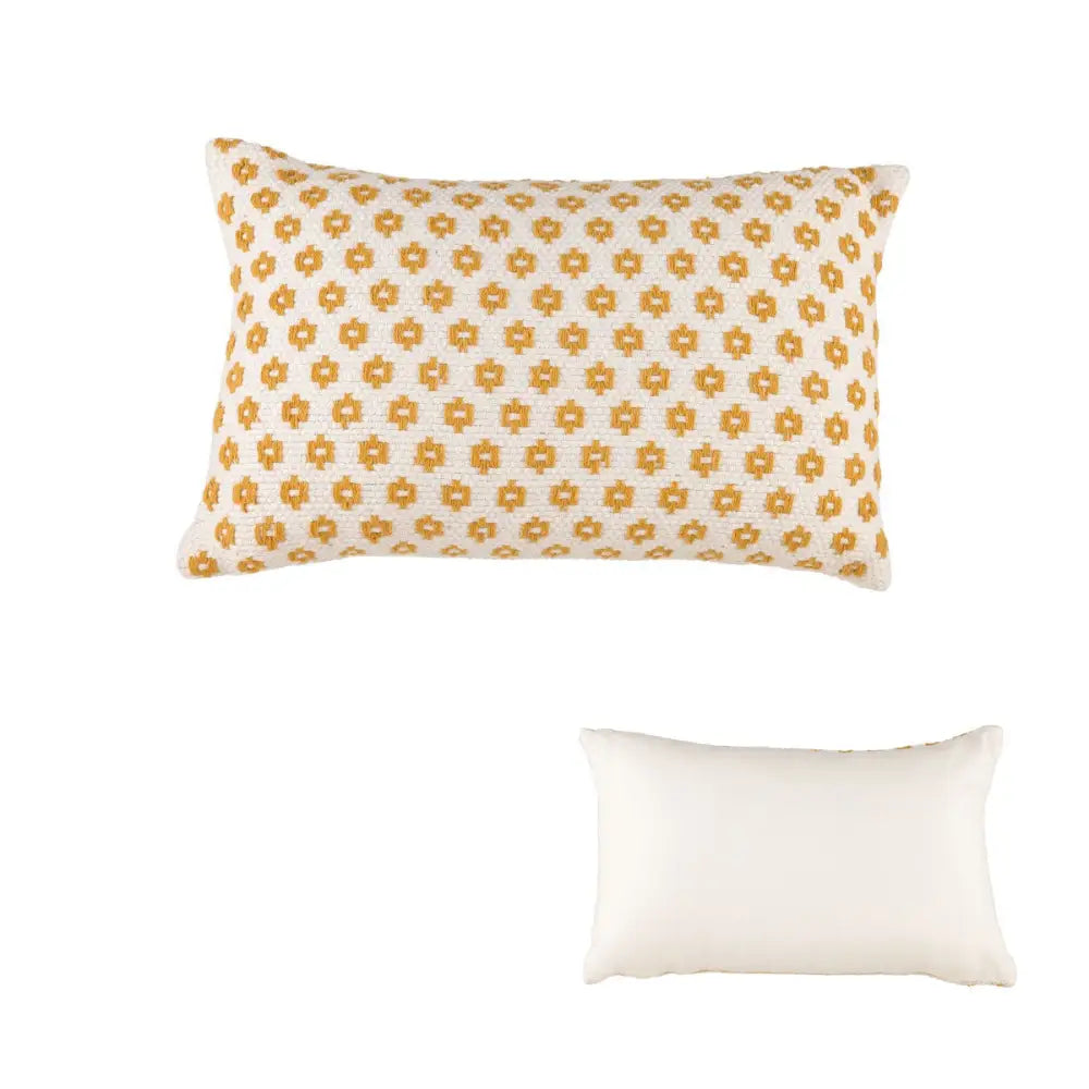 Accessorize Norah Ochre Rectangular Filled Cushion 30cm x 50cm - Home & Garden > Decor > Cushions & Throws