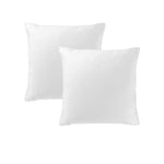 Accessorize Pair of Waffle White Cotton European Pillowcases - Home & Garden > Bedding > Pillowcases