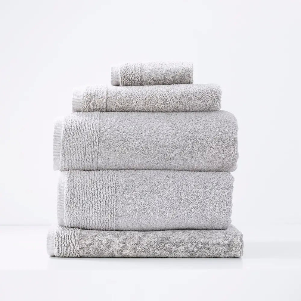 Aireys 650 GSM Zero Twist 5 Piece Vapour Bath Towel by Renee Taylor - Home & Garden > Bathroom Accessories > Bath