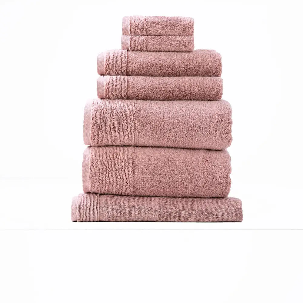 Aireys 650 GSM Zero Twist 7 Piece Cherwood Bath Towel by Renee Taylor - Home & Garden > Bathroom Accessories > Bath