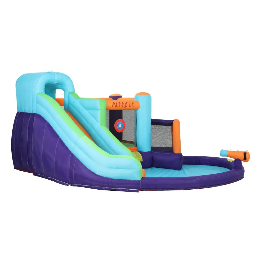 AirMyFun Inflatable Water Slide Kids Jumping Castle Trampoline Outdoor - Home & Garden > Pool & Accessories > Pool Toys