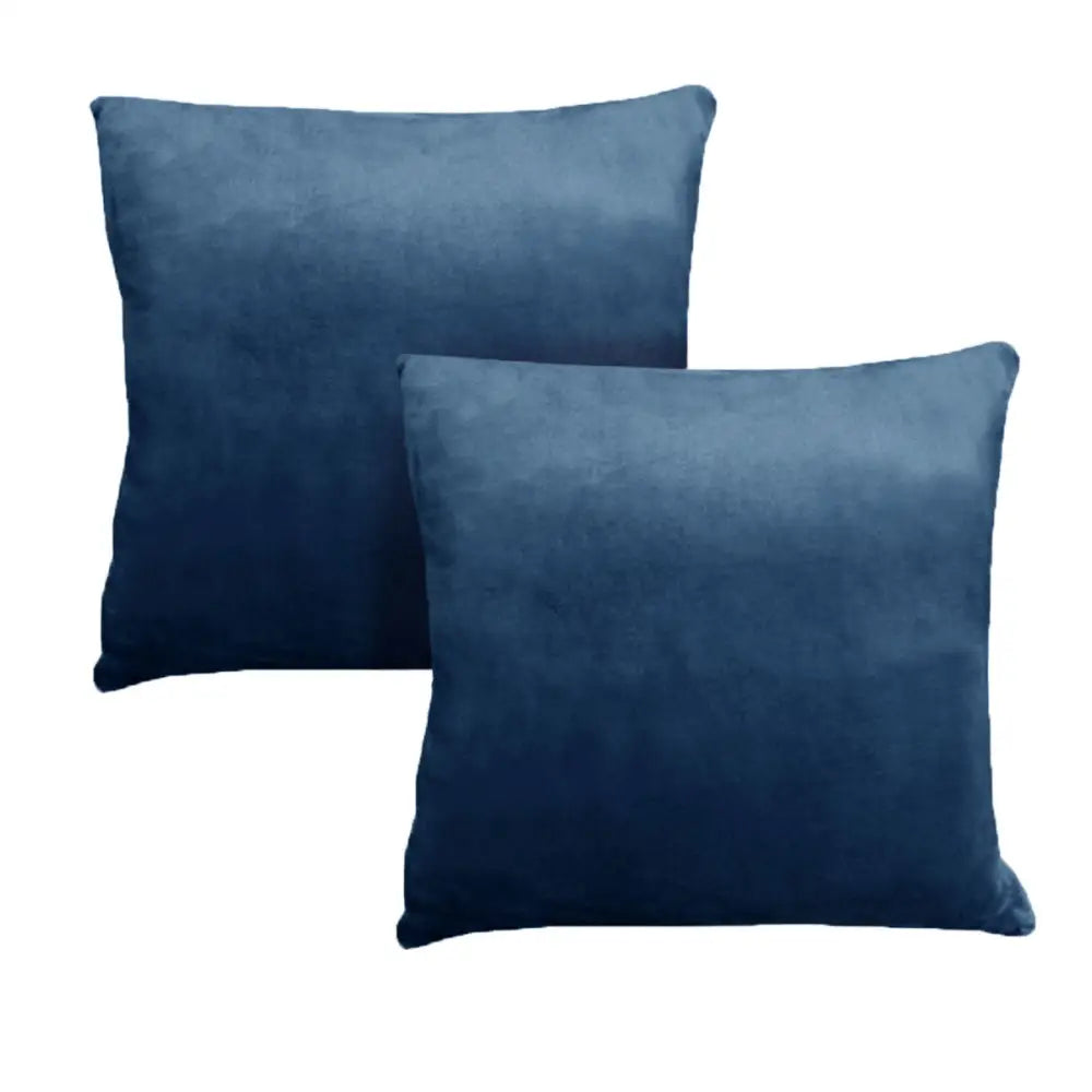 Alastairs Augusta Navy Pair of Flannel Fleece European Pillowcases - Home & Garden > Bedding > Pillowcases