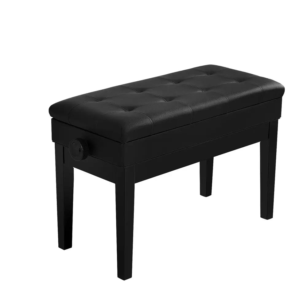 Alpha Piano Bench Stool Adjustable Height Keyboard Seat - Furniture > Bar Stools & Chairs > Table & Bar Stools