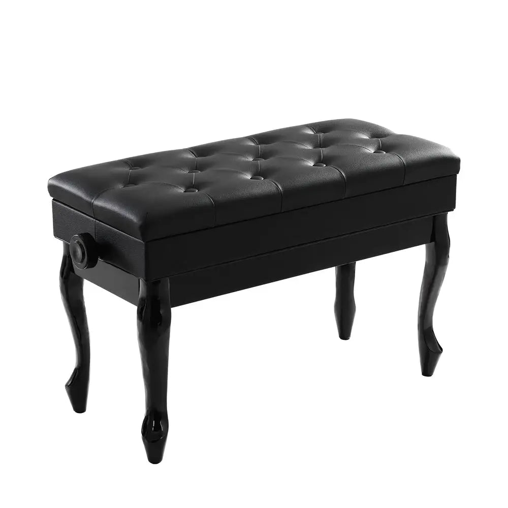 Alpha Piano Bench Stool Adjustable Height Keyboard Seat - Furniture > Bar Stools & Chairs > Table & Bar Stools