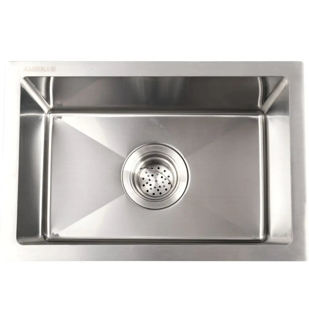 AMIRRA Kitchen Stainless Steel Sink 450mm x 300mm (Silver) AMR-KS-104-LH - Appliances > Kitchen Appliances