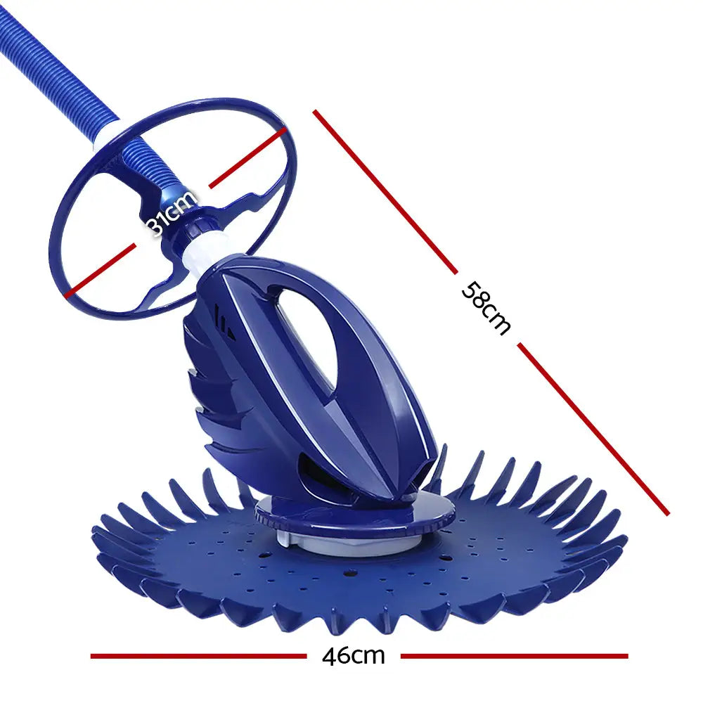 Aquabuddy Pool Cleaner Automatic Swimming Floor Climb Wall Vacuum 10M Hose - Home & Garden > Pool & Accessories