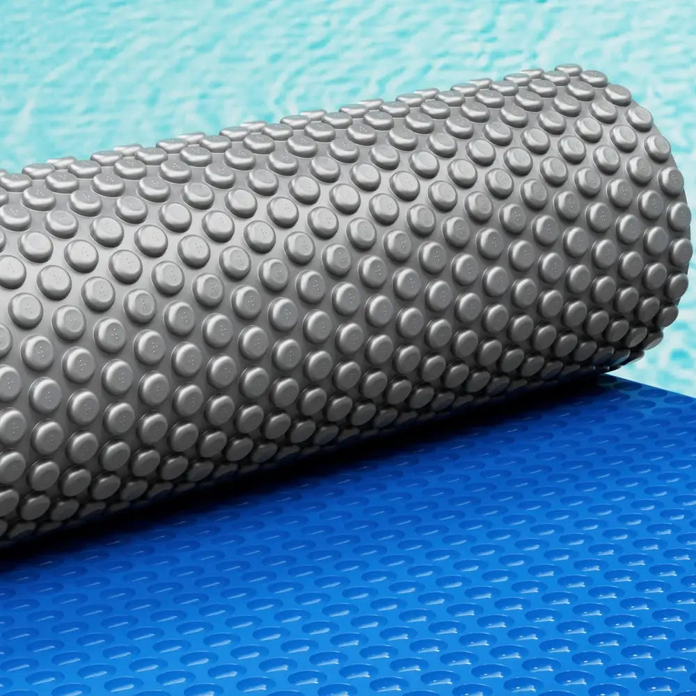 Aquabuddy Pool Cover 600 Micron 11x6.2m Swimming Pool Solar Blanket Blue Silver - Home & Garden > Pool & Accessories >