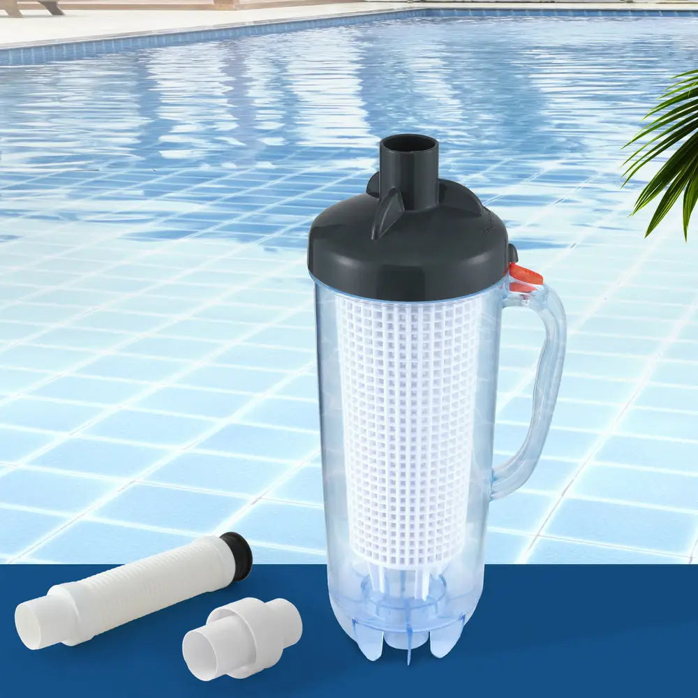 Aquabuddy Pool Leaf Canister Cleaner Suction Catcher In-ground Swimming Pools - Home & Garden > Pool & Accessories >