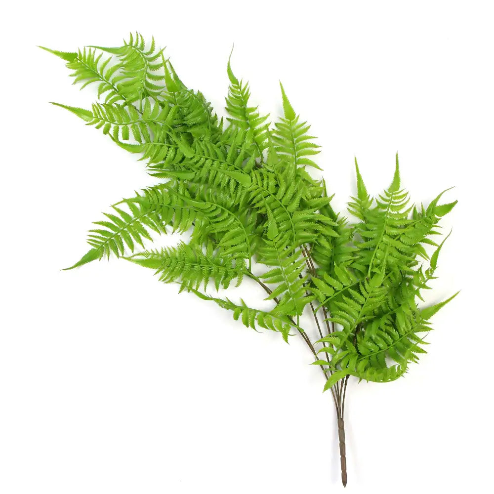 Artificial Hanging English Fern (Two-Tone) Foliage UV Resistant 80cm - Home & Garden > Home & Garden Others