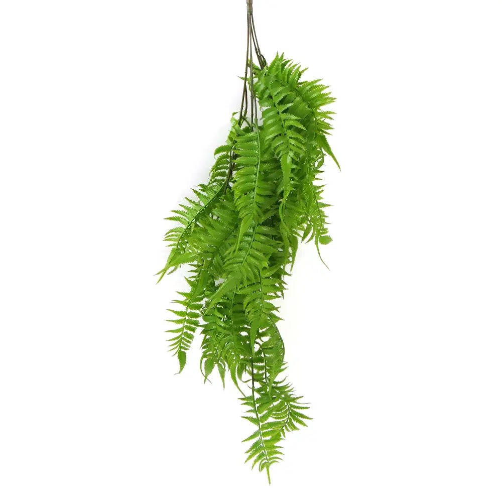 Artificial Hanging English Fern (Two-Tone) Foliage UV Resistant 80cm - Home & Garden > Home & Garden Others