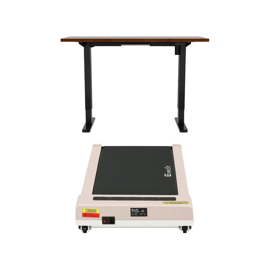 Artiss 360mm Treadmill Electric Walking Pad with 140cm Automatic Standing Desk - Furniture > Office > Desks