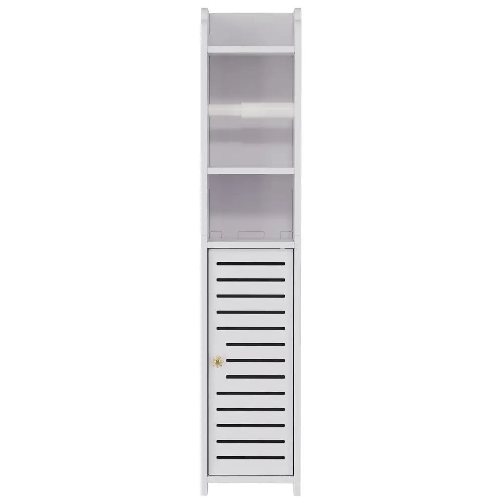 Artiss Bathroom Cabinet Toilet Roll Holder Tissue Organizer 3 Tier Floor Cabinet - Furniture > Bathroom
