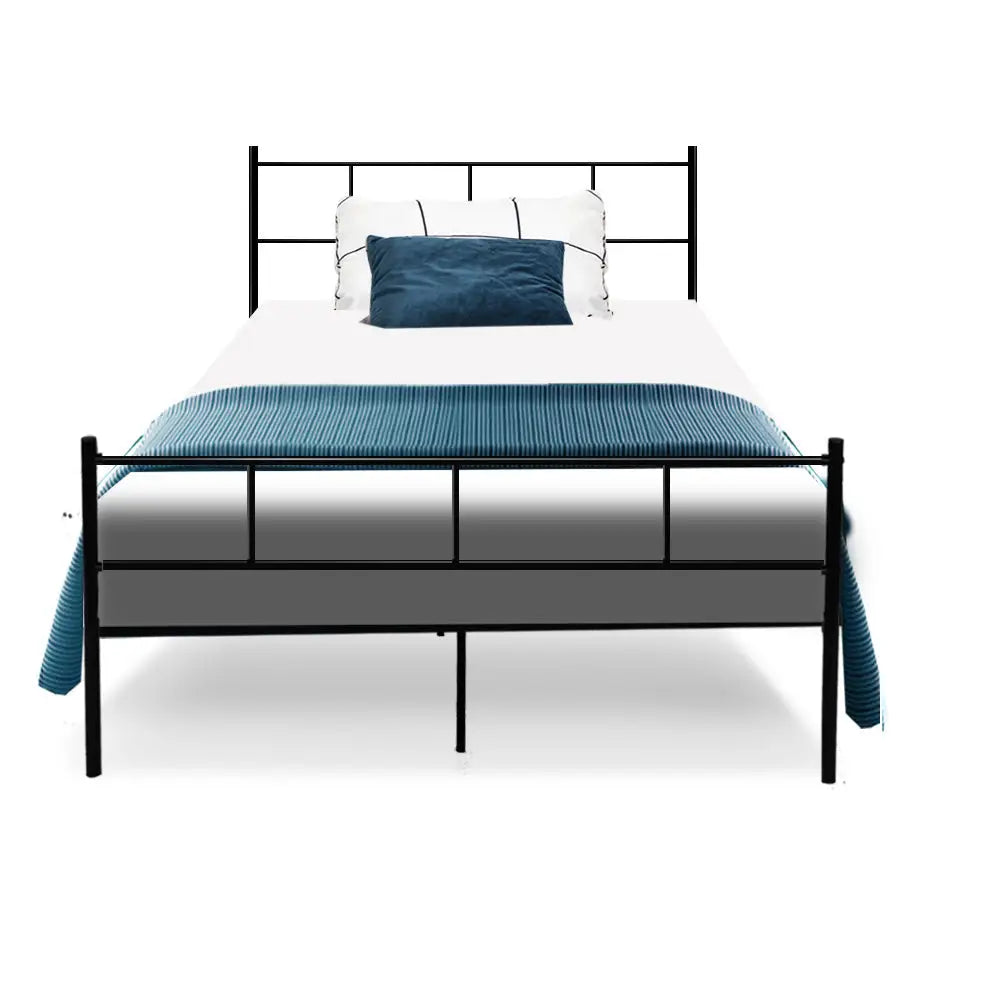 Artiss Bed Frame King Single Metal Bed Frames SOL - Furniture > Bedroom