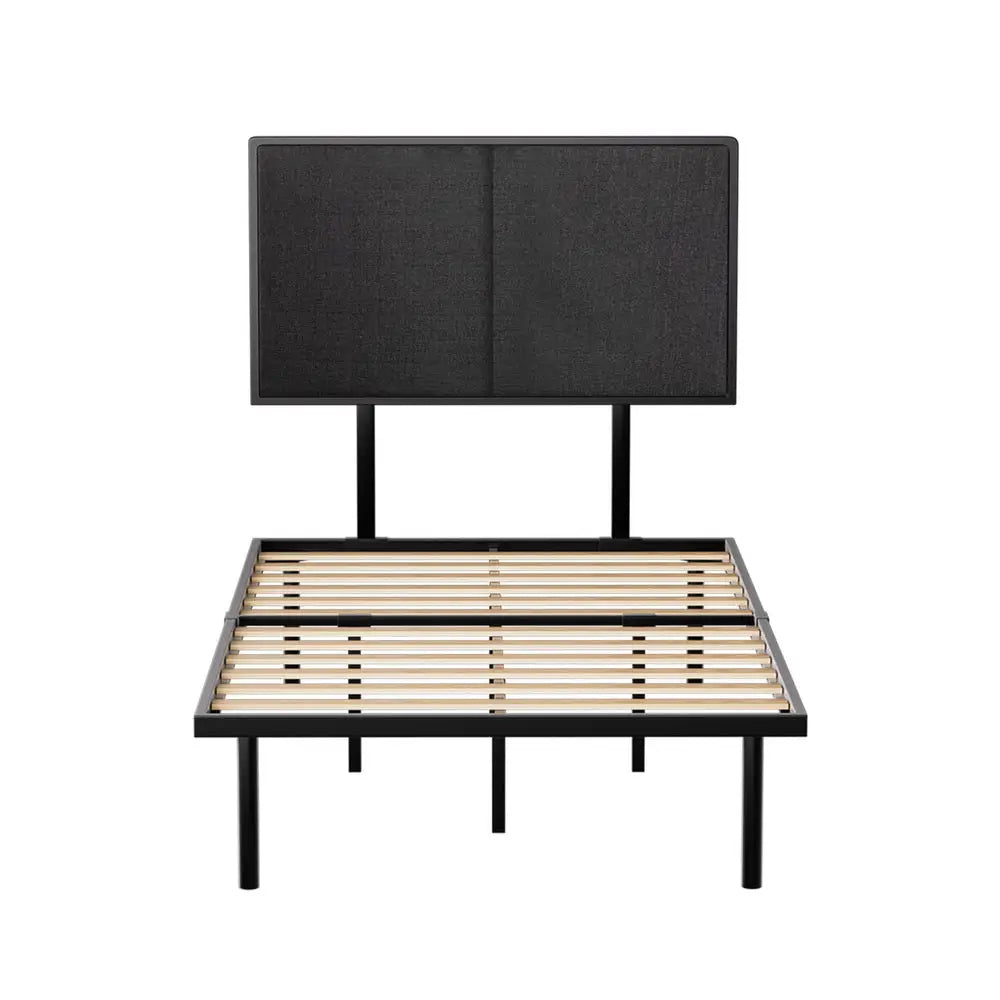 Artiss Bed Frame King Single Size Metal Frame NOE - Furniture > Bedroom > Beds & Bed Frames
