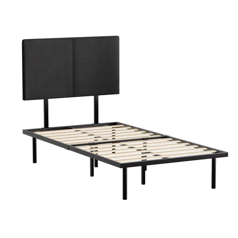 Artiss Bed Frame King Single Size Metal Frame NOR - Furniture > Bedroom > Beds & Bed Frames