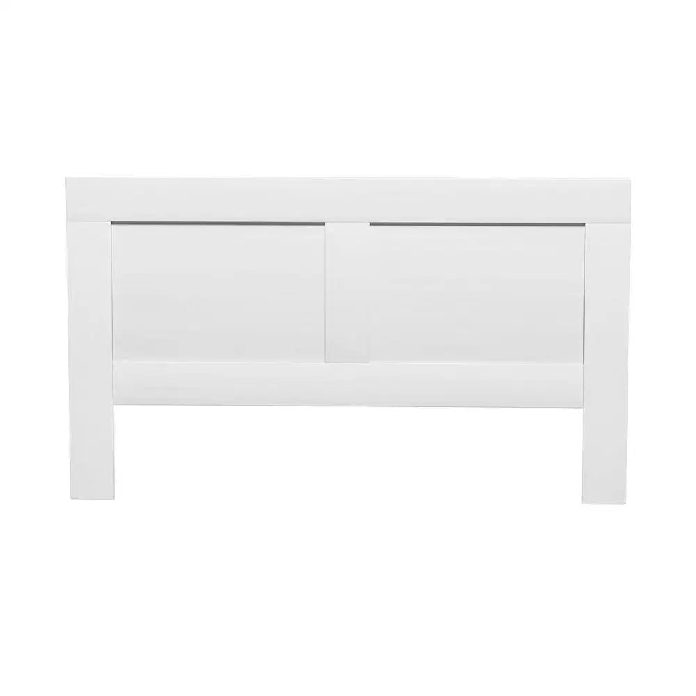 Artiss Bed Head Headboard King with Shelves - CABI White - Furniture > Living Room > Bookcases & Shelves