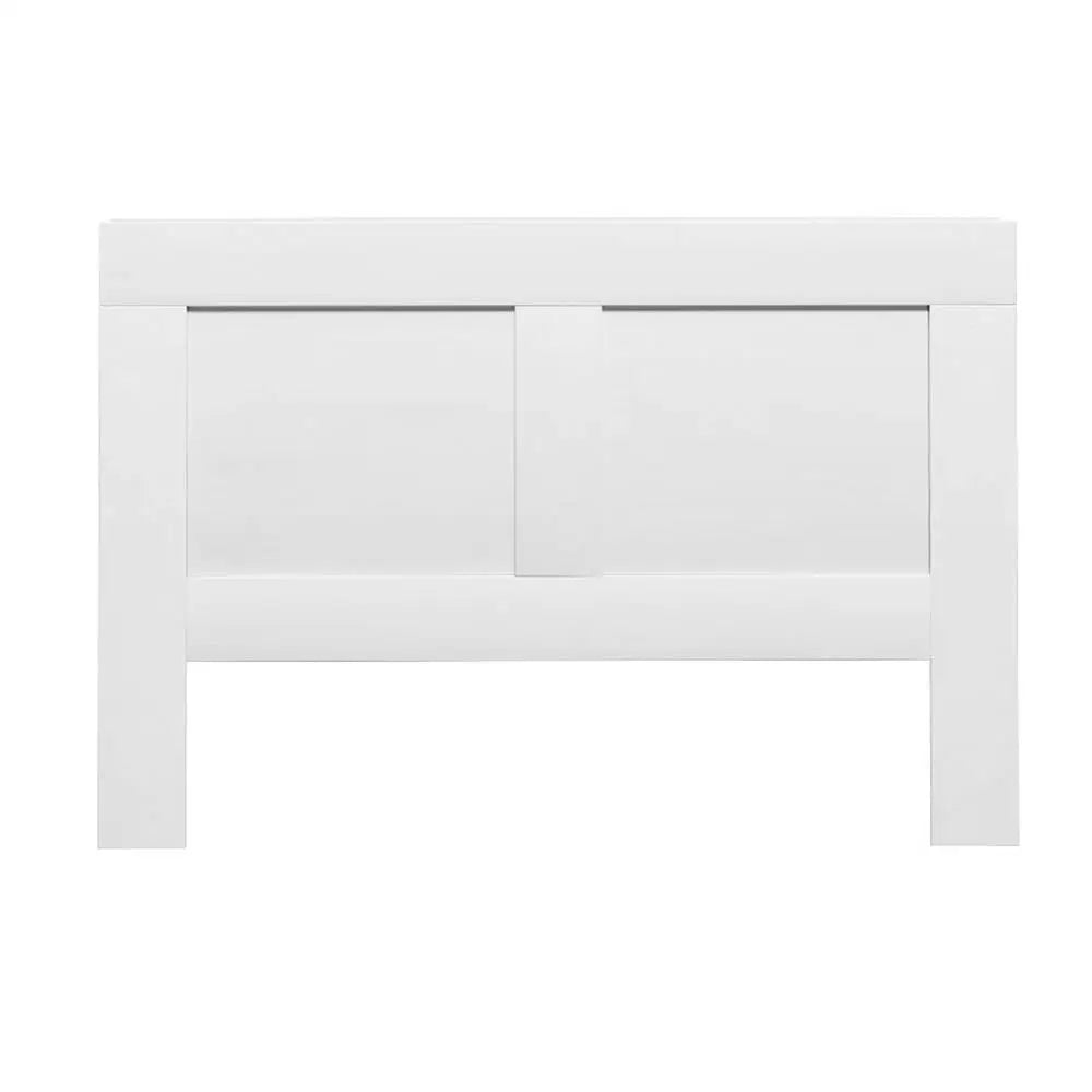 Artiss Bed Head Headboard Queen with Shelves - CABI White - Furniture > Bedroom > Beds & Bed Frames