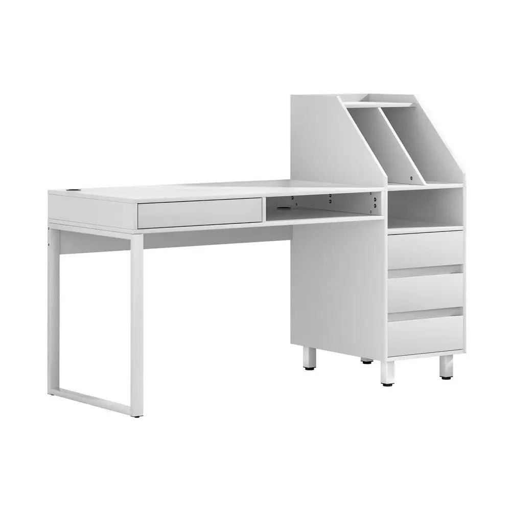Artiss Computer Desk Office Study Desks Table Drawer Bookshelf - Furniture > Office