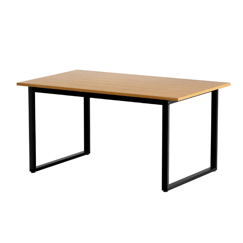 Artiss Dining Table 6 Seater Kitchen Cafe Rectangular Wooden Table 150CM - Furniture > Dining
